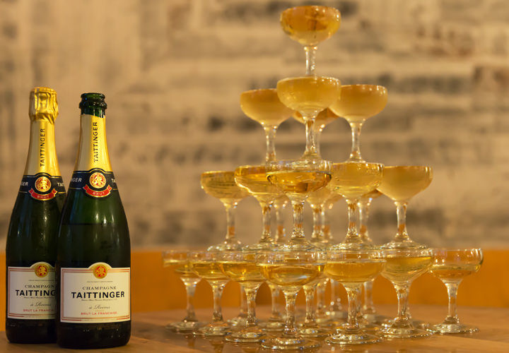 Champagne Tower Glasses